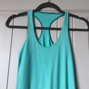 lululemon athletica Teal Racerback Tank